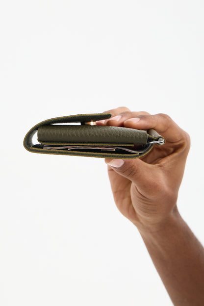 Premium Banknot Cüzdan Ve Kartlık-Haki